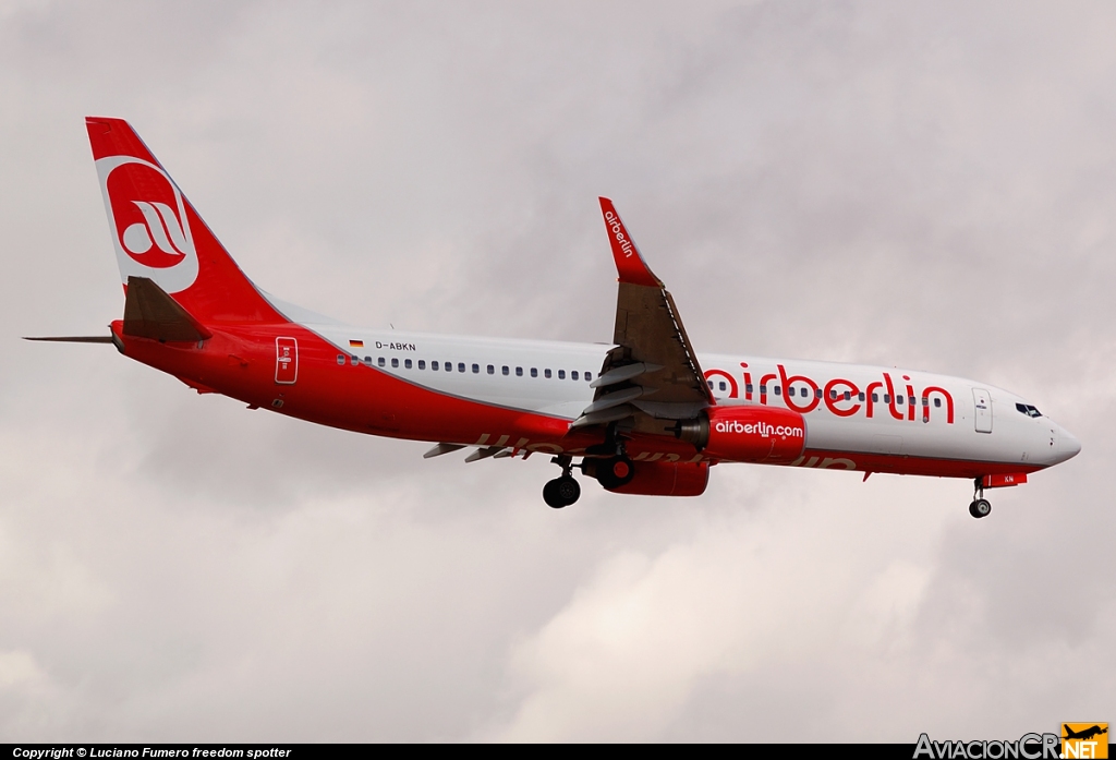 D-ABKN - Boeing 737-86J - Air Berlin