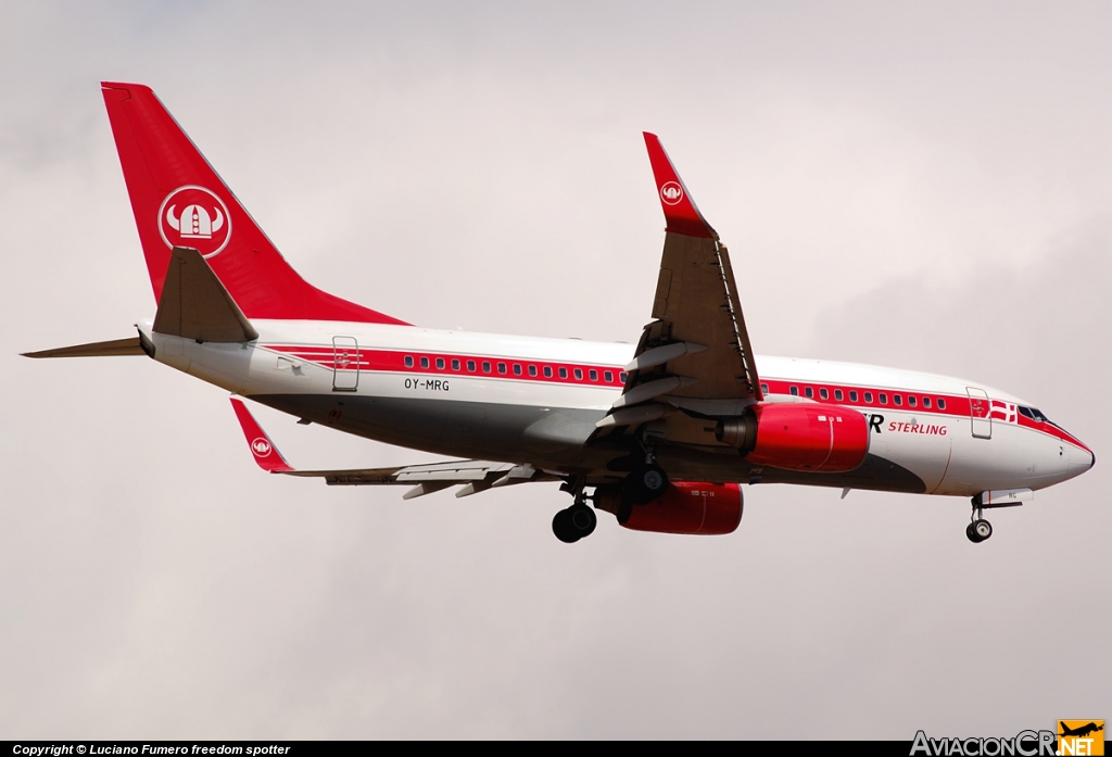 OY-MRG - Boeing 737-7L9 - Cimber Sterling Airlines