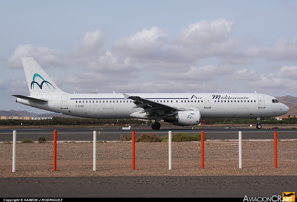 F-GYAP - Airbus A321-111 - Air Méditerranée