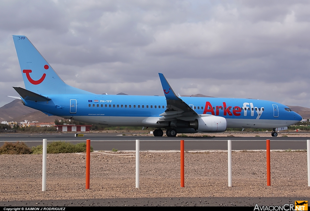 PH-TFF - Boeing 737-86N -  Arkefly