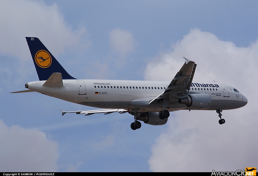 D-AIZC - Airbus A320-214 - Lufthansa