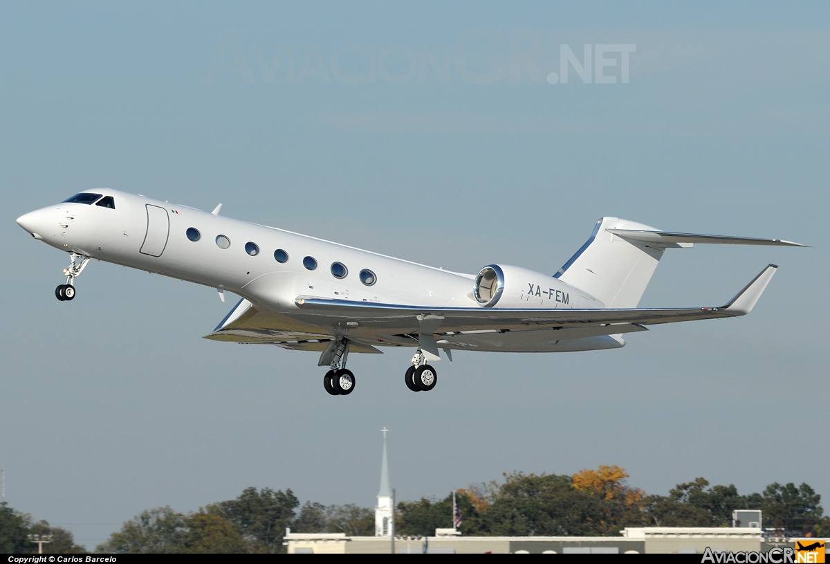 XA-FEM - Gulfstream G550 - Privado