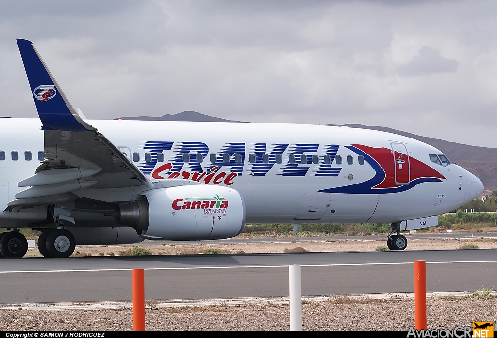 OK-TVM - Boeing 737-8FN - Travel Service