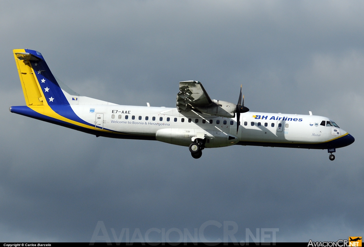 E7-AAE - ATR 72-212 - B&H Airlines