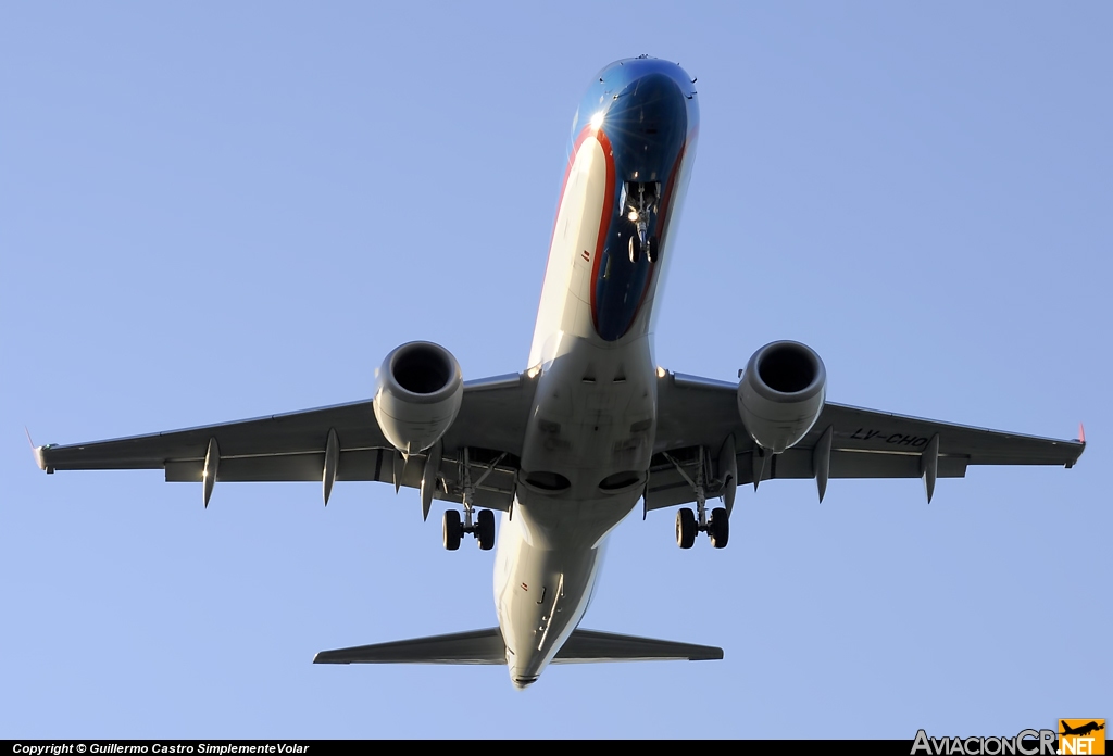 LV-CHO - Embraer 190-100IGW - Austral Líneas Aéreas