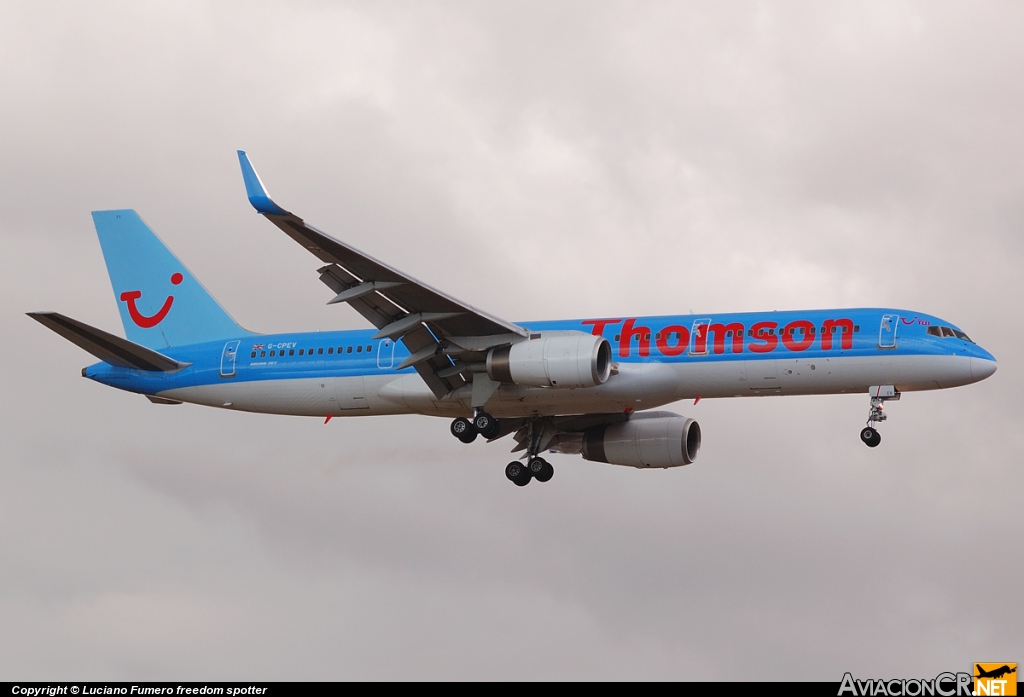 G-CPEV - Boeing 757-236 - Thomson Airways
