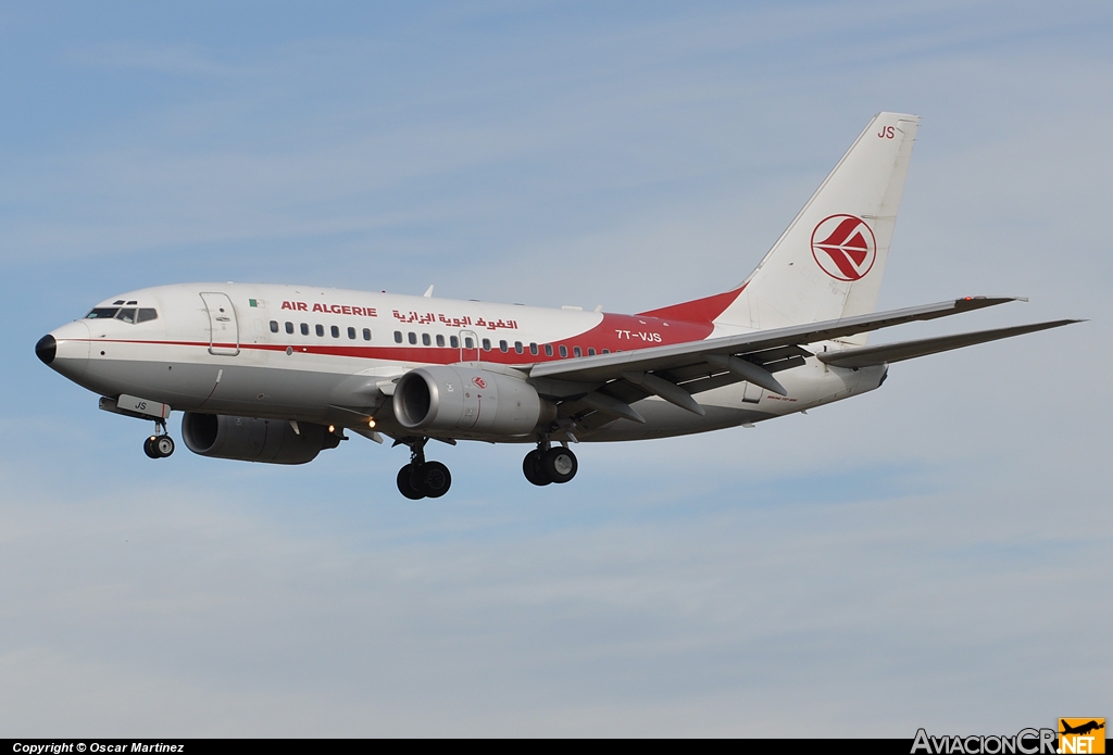 7T-VJS - Boeing 737-6D6 - Air Algérie