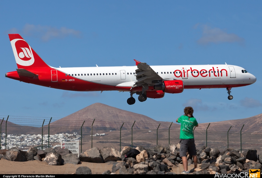 D-ABCG - Airbus A321-211 - Air Berlin