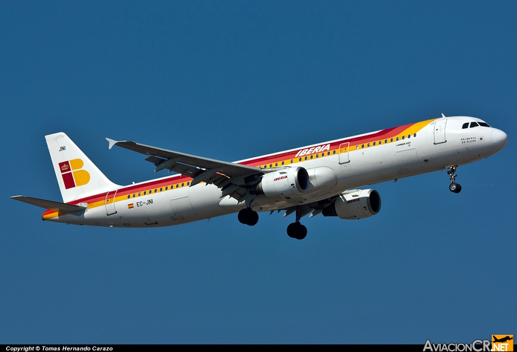 EC-JNI - Airbus A321-211 - Iberia