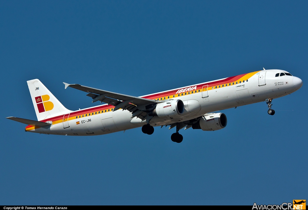 EC-JNI - Airbus A321-211 - Iberia