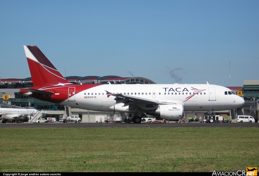 N991TA - Airbus A319-112 - TACA