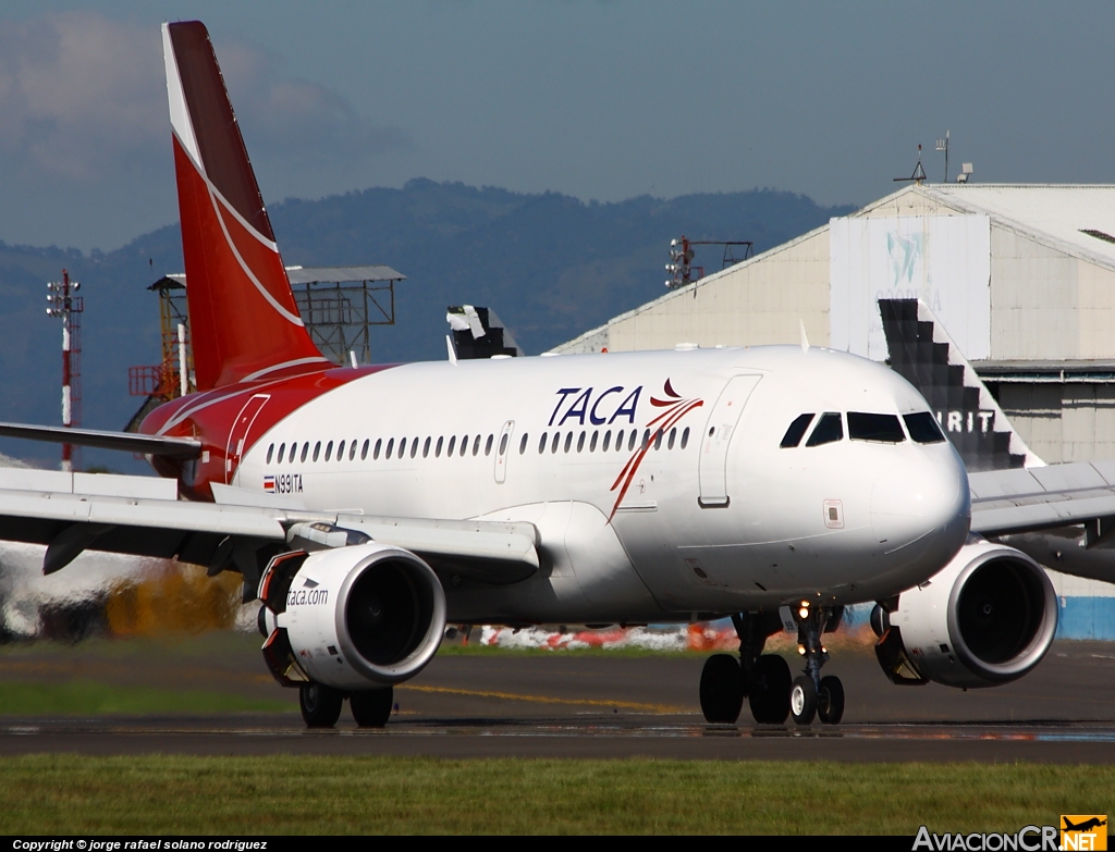 N991TA - Airbus A319-112 - TACA