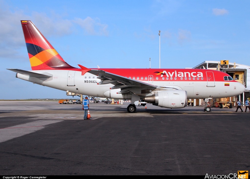 N596EL - Airbus A318-111 - Avianca