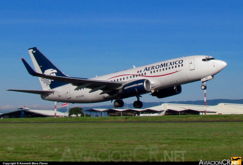 N126AM - Boeing 737-7BK - Aeromexico