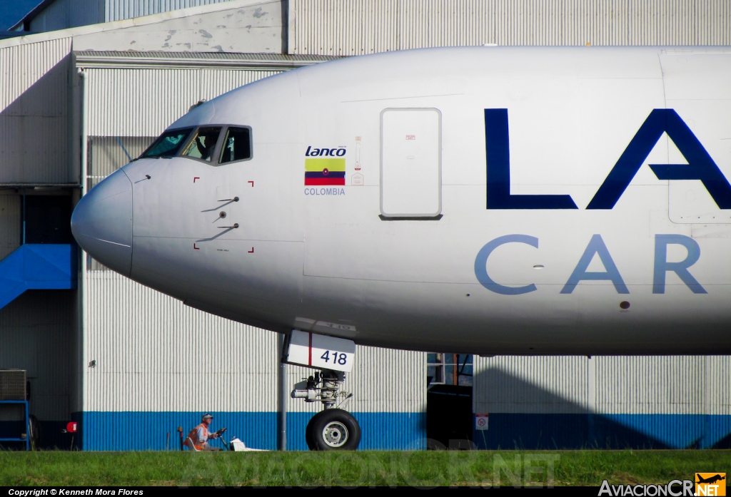 N418LA - Boeing 767-316F(ER) - LAN Cargo