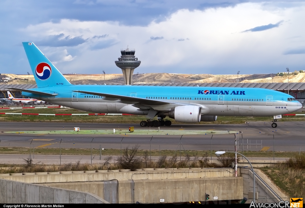 HL7751 - Boeing 777-2B5/ER - Korean Air