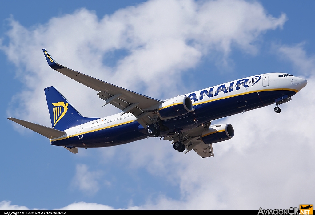EI-ESL - Boeing 737-8AS - Ryanair