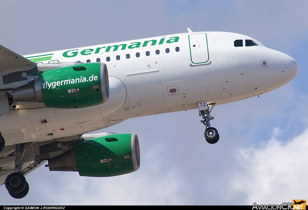 D-ASTZ - Airbus A319-112 - Germania