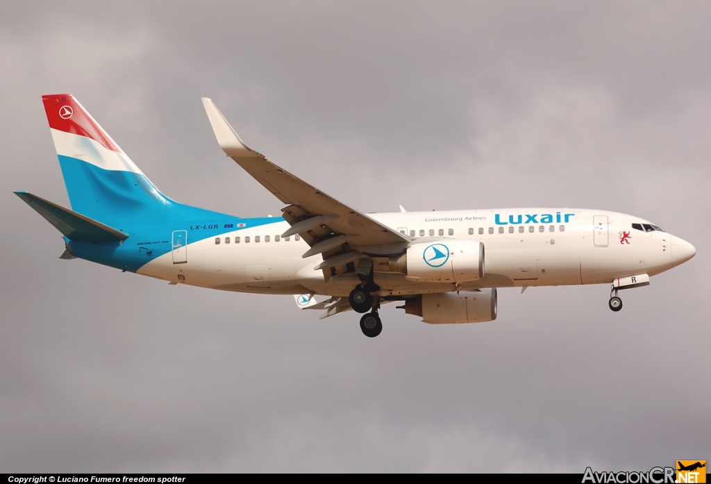 LX-LGR - Boeing 737-7C9 - Luxair