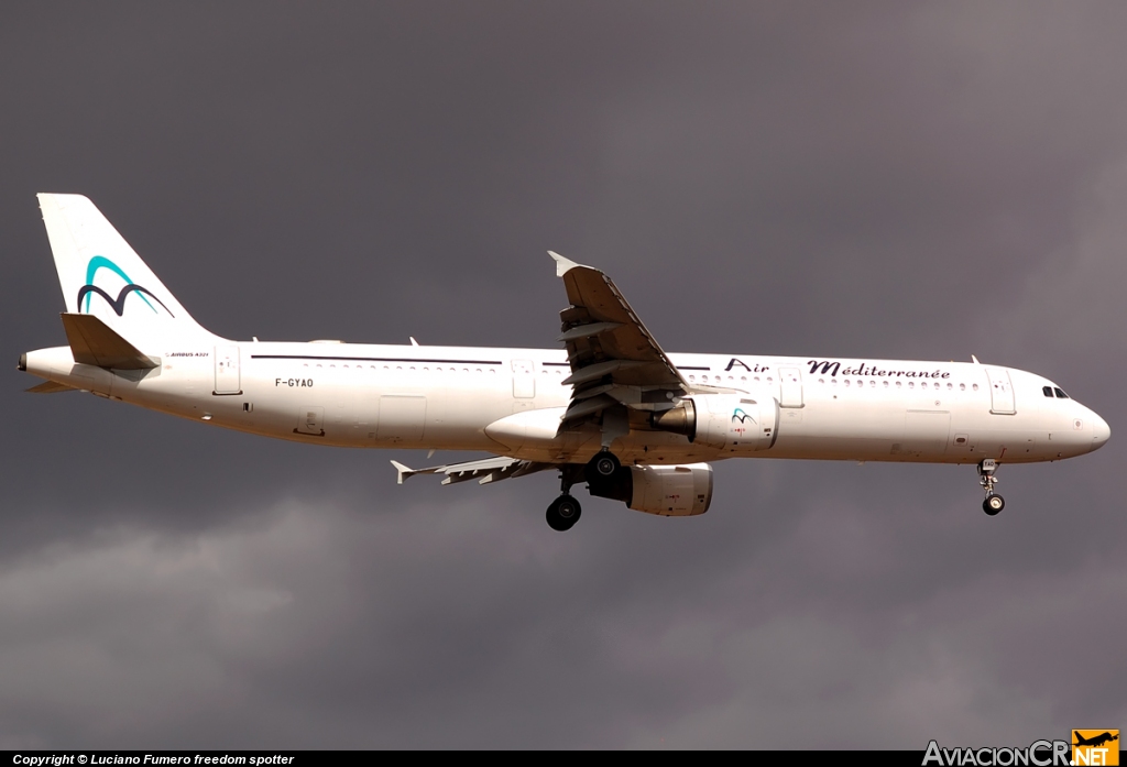 F-GYAO - Airbus A321-111 - Air Méditerranée