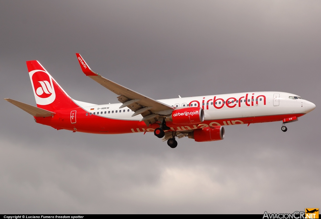 D-ABKW - Boeing 737-86J - Air Berlin