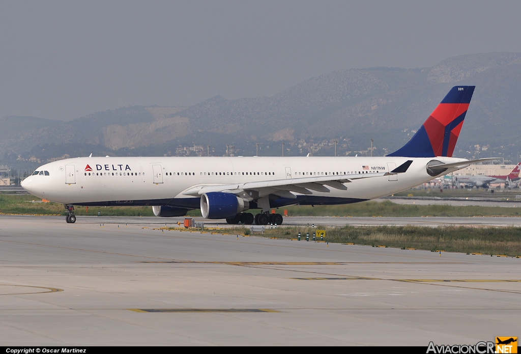 N811NW - Airbus A330-323X - Delta Air Lines