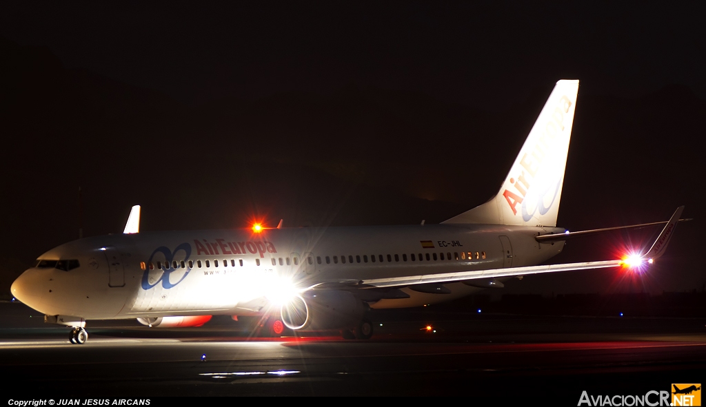 EC-JHL - Boeing 737-85P - Air Europa