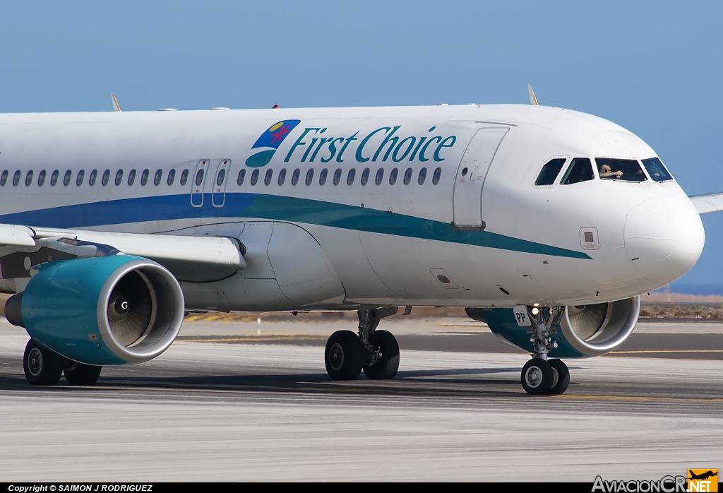 G-OOPP - Airbus A320-214 - First Choice Airways