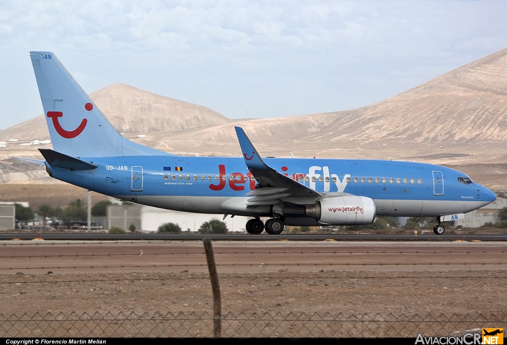 OO-JAN - Boeing 737-76N - Jetair Fly