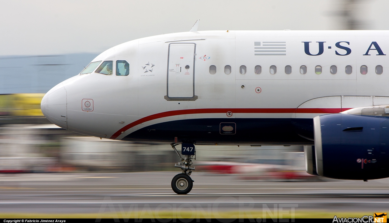 N747UW - Airbus A319-112 - US Airways