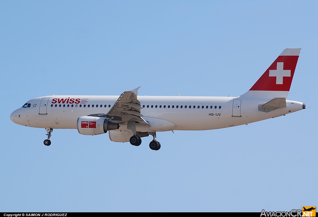 HB-IJV - Airbus A320-214 - SWISS