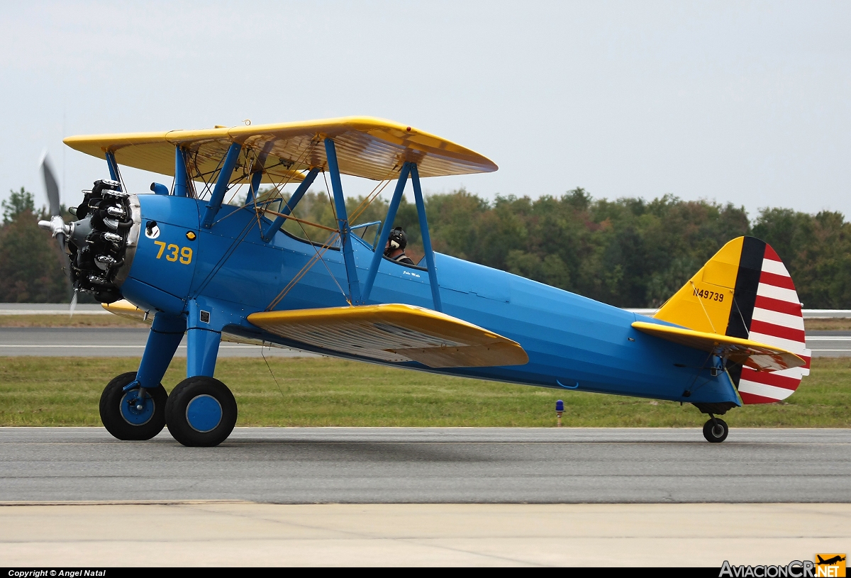 N49739 - Boeing A75N1 Stearman - Privado