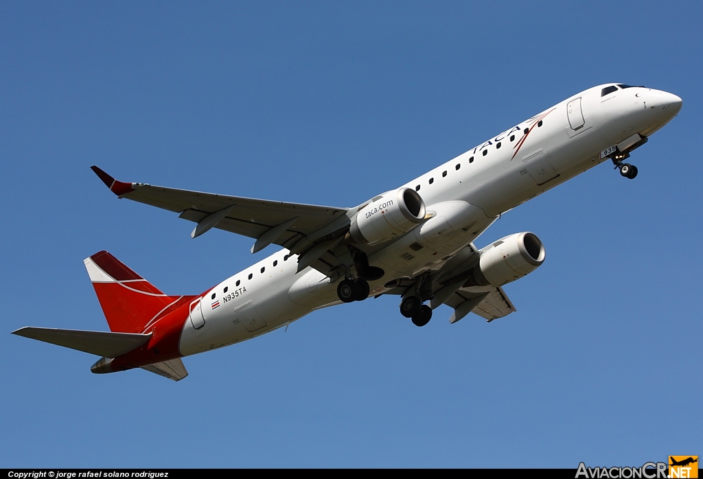 N935TA - Embraer 190-100IGW - TACA