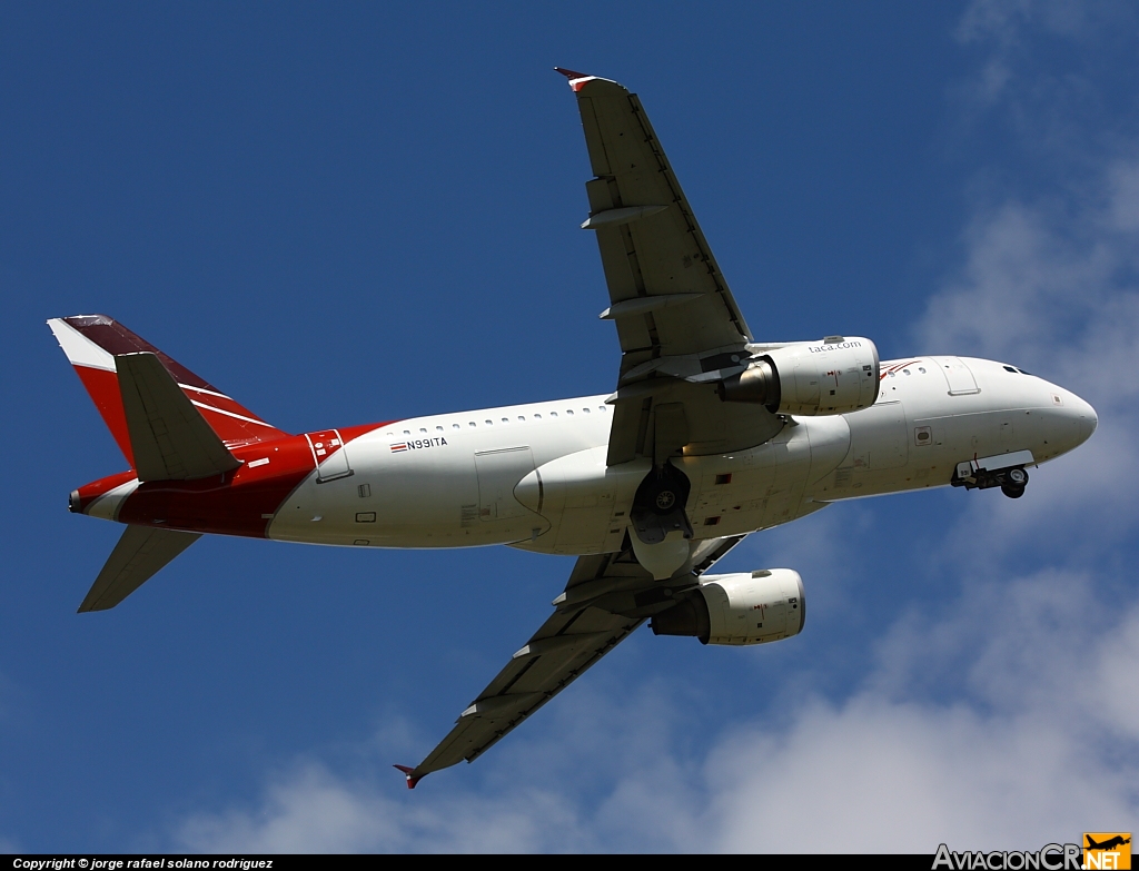 N991TA - Airbus A319-112 - TACA