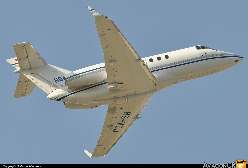 HB-VCJ - Raytheon Hawker 800XP - Privado