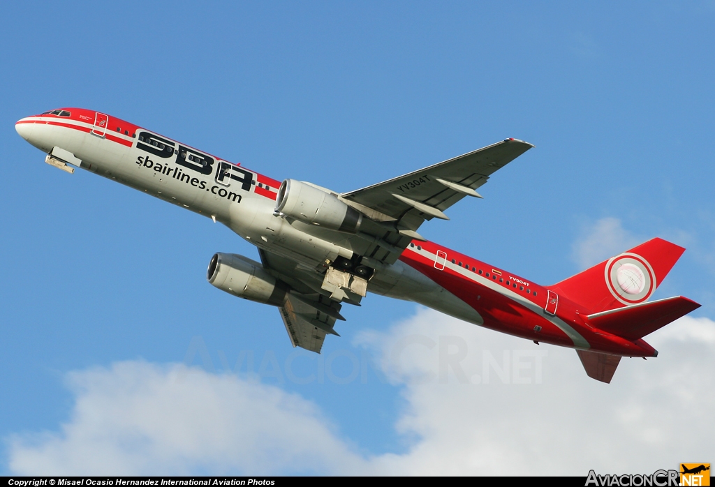YV304T - Boeing 757-21B - Santa Bárbara Airlines