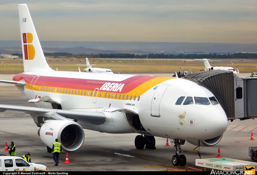 EC-KUB - Airbus A319-111 - Iberia