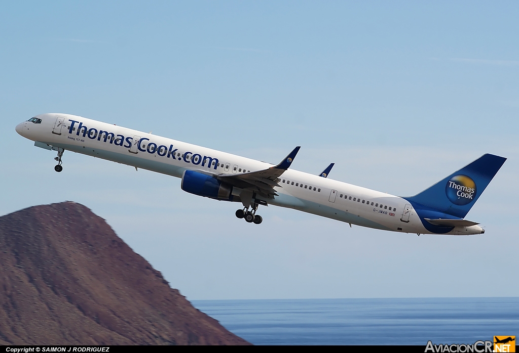 G-JMAB - Boeing 757-3CQ - Thomas Cook Airlines