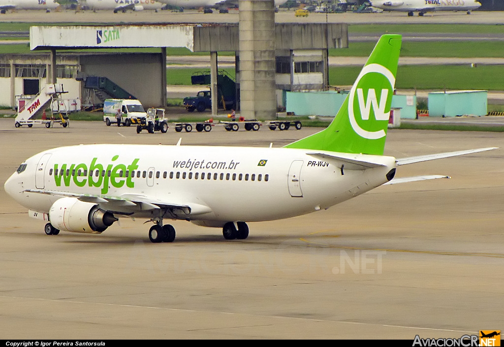 PR-WJV - Boeing 737-36N - Webjet Linhas Aéreas