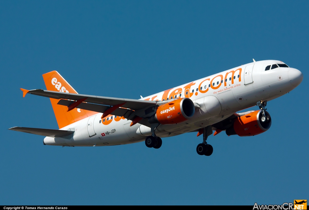 HB-JZP - Airbus A319-111 - EasyJet Switzerland