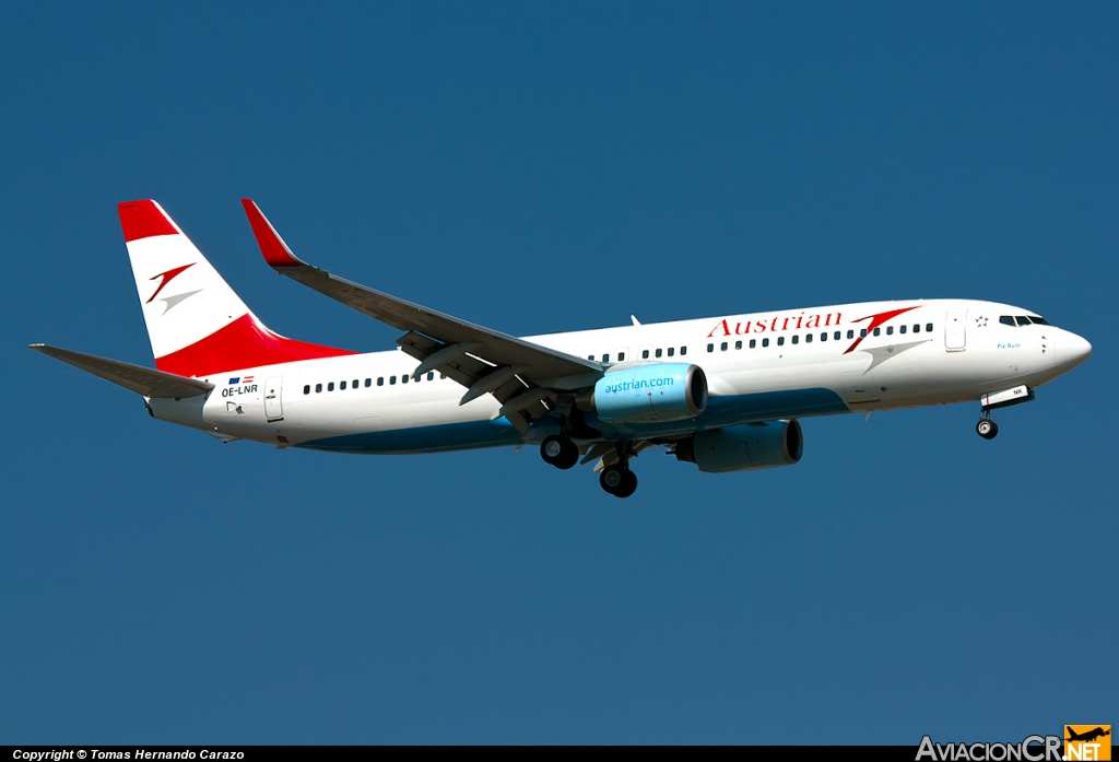 OE-LNR - Boeing 737-8Z9 - Austrian Airlines