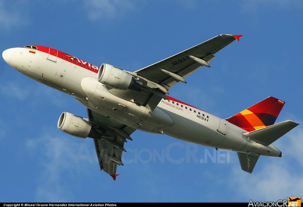 N691AV - Airbus A319-115 - Avianca Colombia