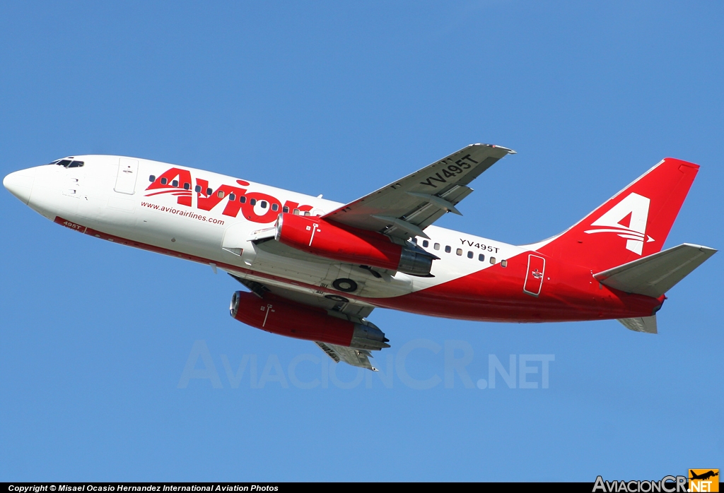 YV495T - Boeing 737-2Y5/Adv - Avior Airlines