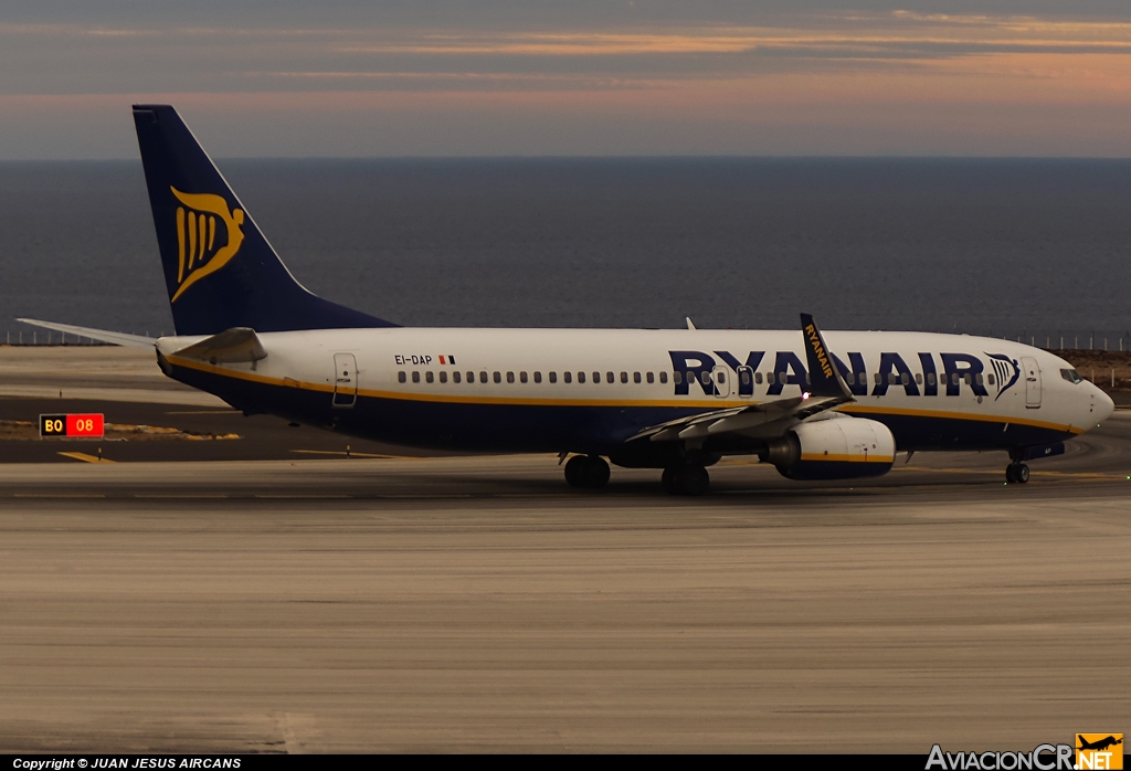 EI-DAP - Boeing 737-8AS - Ryanair