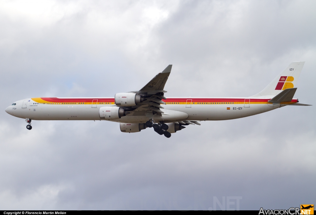 EC-IZY - Airbus A340-642 - Iberia