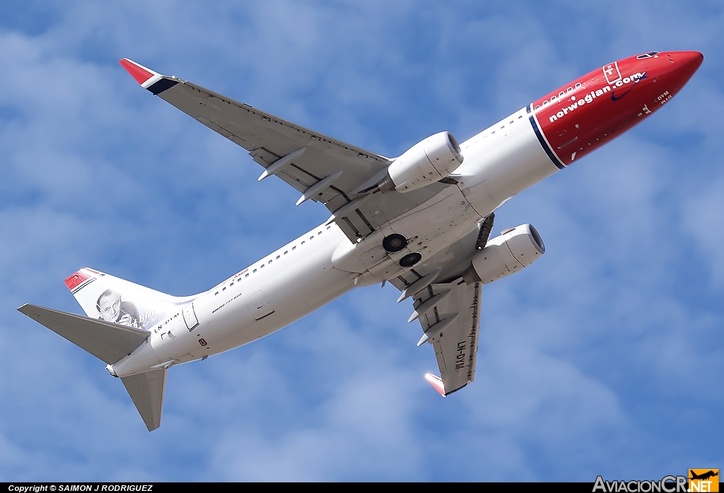 LN-DYM - Boeing 737-8JP - Norwegian Air Shuttle