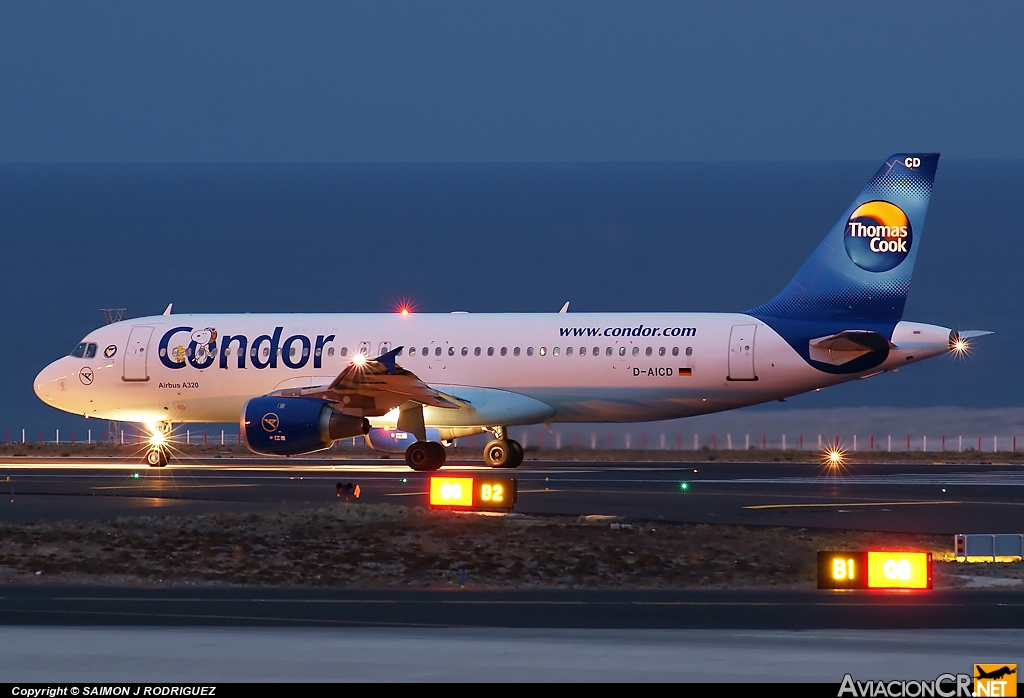 D-AICD - Airbus A320-212 - Condor