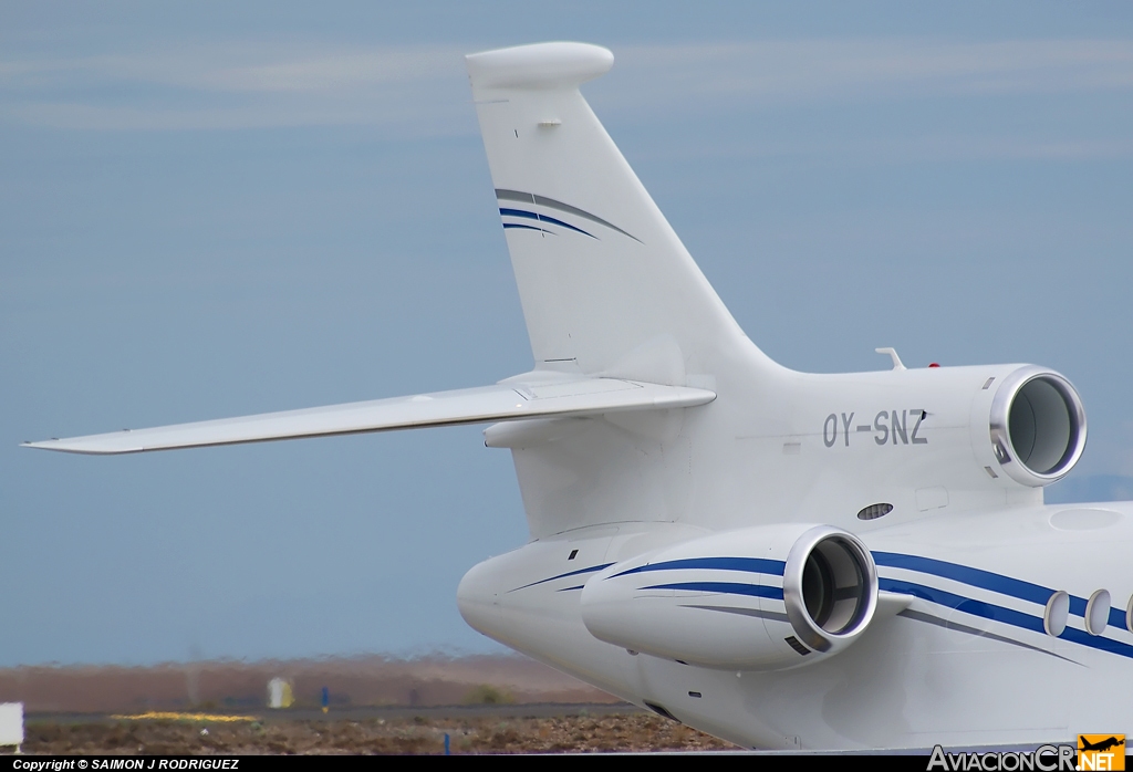 OY-SNZ - Dassault Falcon 7X - Execujet Europe