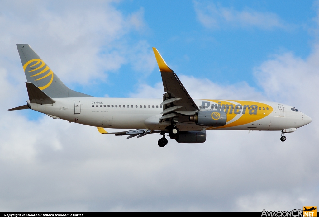 OY-PSE - Boeing 737-809 - Primera Air Scandinavia