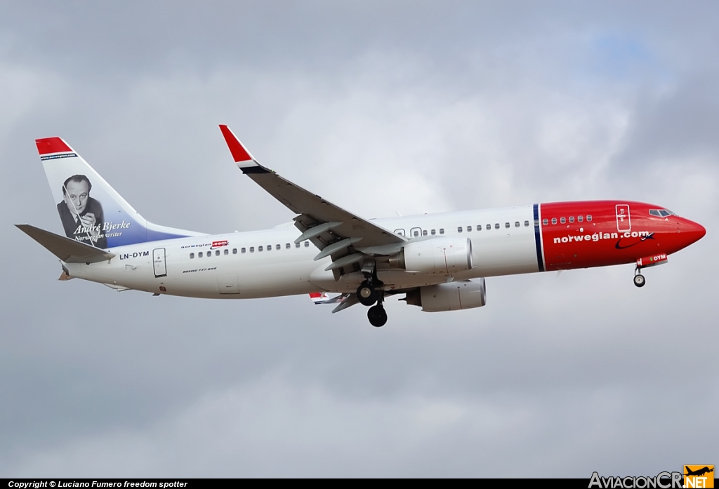 LN-DYM - Boeing 737-8JP - Norwegian Air Shuttle